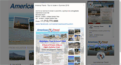 Desktop Screenshot of lasamericas-travel.com